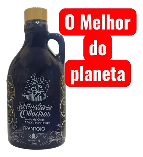 Azeite Extra Virgem Estancia Das Oliveiras Frantoio 250ml. | Frete