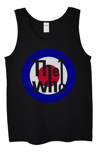 Polera Musculosa The Who Logo 2 Rock Abominatron