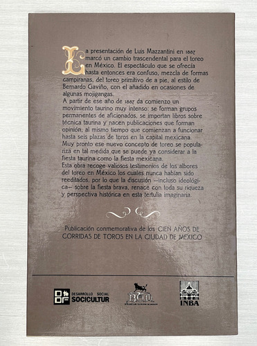 Lecturas Taurinas Del Siglo Xix, Rafael Medina, Pablo Rangel (Usado)