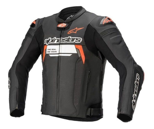 Motociclismo, Chaqueta De Cuero Alpinestars Missile V2 Ignit