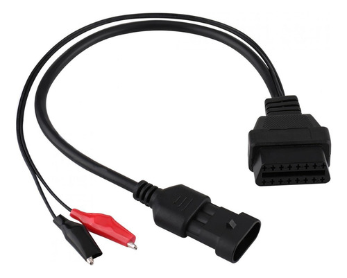 Cable Adaptador Para Conector Fiat De 3 Pines A 16 Pines Obd