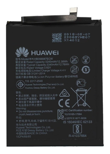 Bateria Hb356687ecw Para Huawei Honor 7x Original 