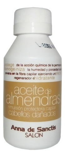 Aceite De Almendras Anna De Sanctis Reparacion Capilar 120ml