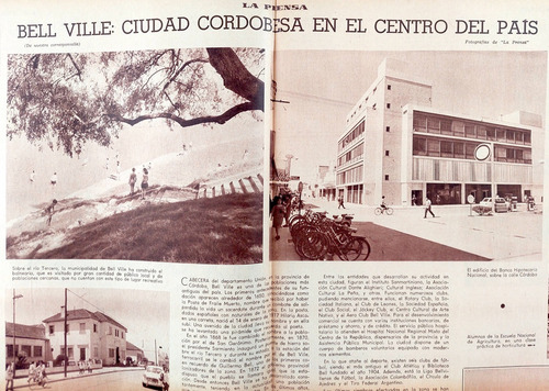 Bell Ville Ciudad Cordobesa En 1966 Fotos La Prensa Cordoba