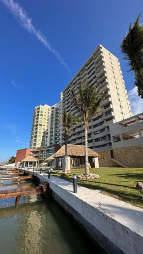 Departamento En Renta Con Vista Al Mar En Residencial Marina Tajín, Boca Del Rio