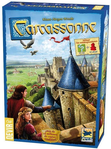 Juego De Mesa Carcassonne Original Nuevo Sellado 