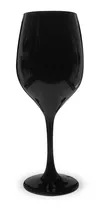 Comprar Set X12 Copas De Vidrio Barone Nadir Negras Vino 490ml