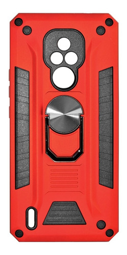 Imagen 1 de 2 de Funda Anillo Magnetica Case Uso Rudo Modelos Moto Motorola
