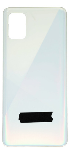 Tapa De Plastico Compatible Con Samsung A51 Blanco 