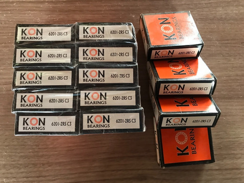 Imagen 2 de 3 de Bolillero Kon Bearings 6201-2rsc3