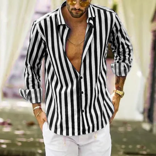 Camisas rayadas de moda new arrivals