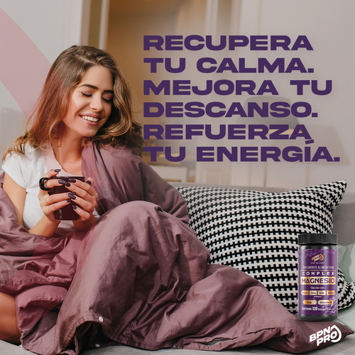 Magnesio Citrato Glicinato Myo Chiro Inositol Vitamina D3 Sabor Cápsulas