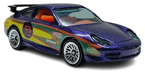 Carrito A Escala 1.64 Porche 1998 M.i. Gt3cup Hot Wheels