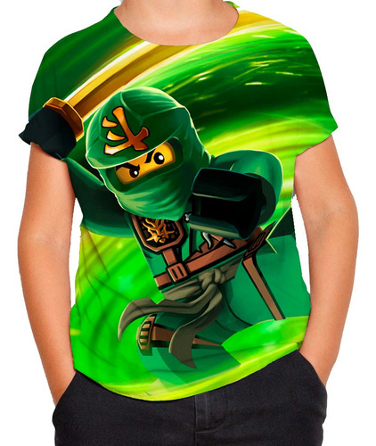 Playera Ninja Go Lloyd Kai Spinjitsu Zane Jay Ninjas Niño