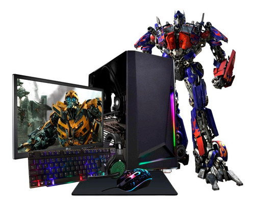 Pc Gamer 7480 8gb Hdssd Monitor LG 19,5 Kit Gamer Completo