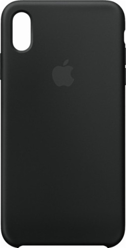 Carcasa Funda De Silicona Para iPhone XS Max Negro