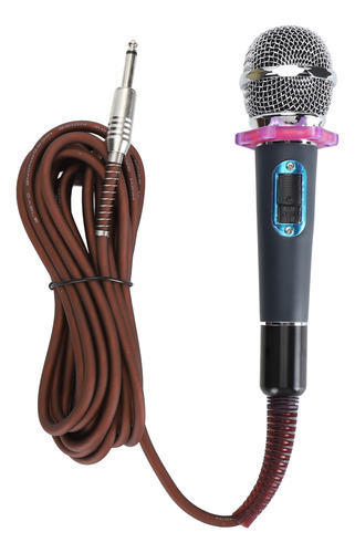 Micrófono De Mano Para Cantar Con Cable Clear Sound, Aleació