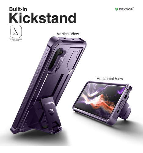 Funda P/ Samsung Galaxy Note 10 6.3 PuLG Dexnor Color Pur...