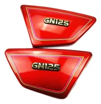 Comprar Tapas Laterales Moto Gn 125 En Color Rojo Rm