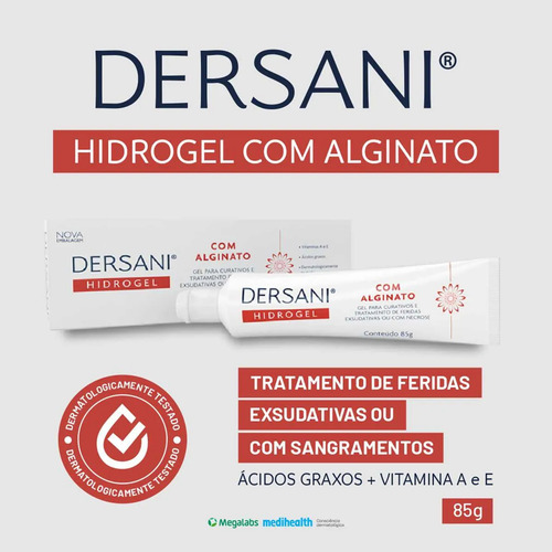 Dersani Hidrogel Com Alginato Gel Com 85g - Full