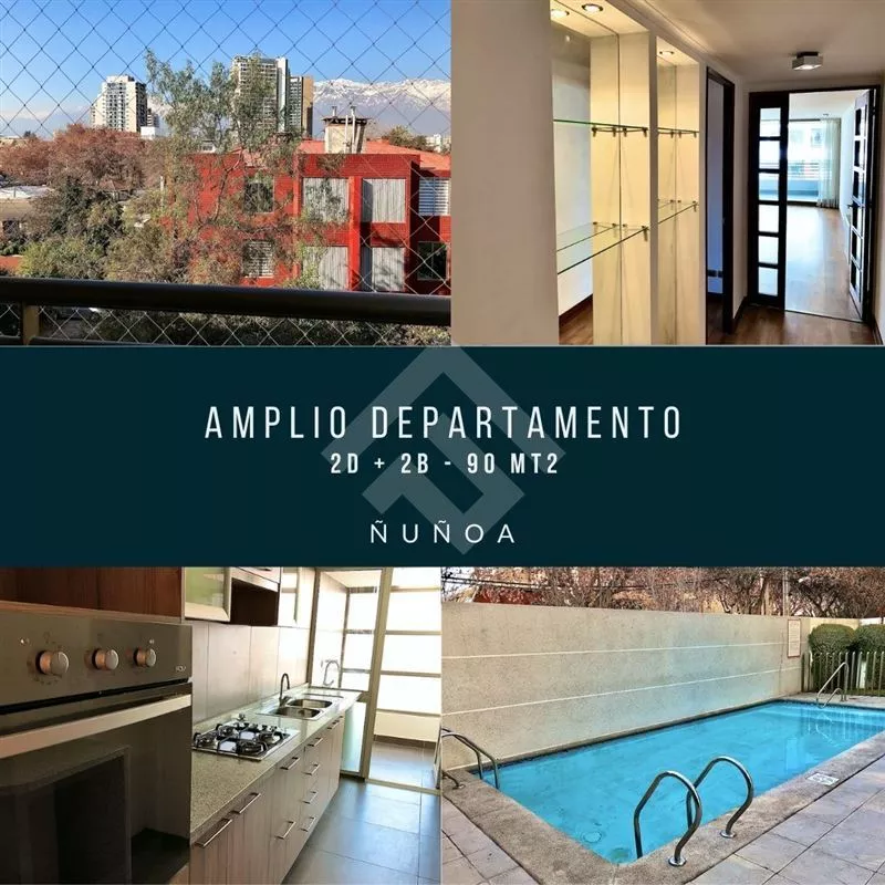 Departamento En Venta De 2 Dorm. En Ñuñoa