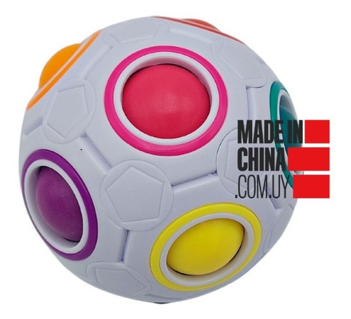 Imagen 6 de 10 de Pelota Mágica Bola A De 7cm Puzzle Rompecabezas
