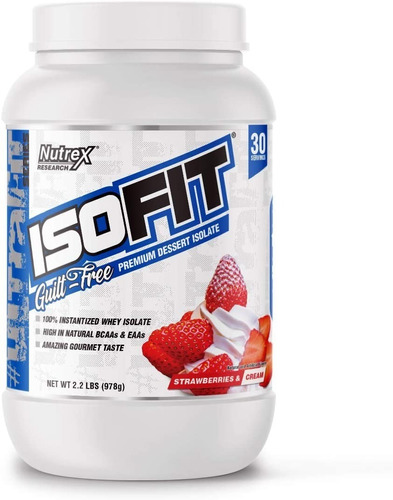 Proteina Suero Isofit Fresas - g a $464