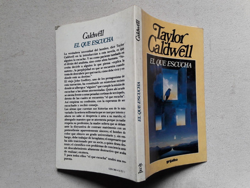El Que Escucha - Taylor Caldwell - Grijalbo - Mexico 1960