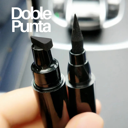 Delineador impermeável indelével Double Seal Cat Eyeliner Color Red
