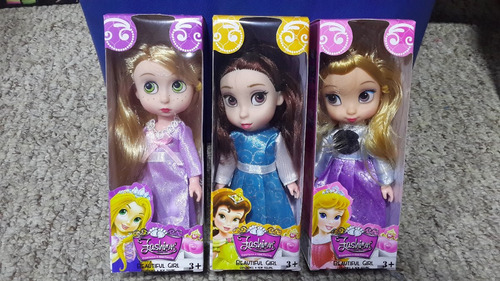 Muñecas Mini Bebé Fashion Modelo Princesas Para Niñas