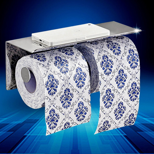Imagen 5 de 8 de Rollo De Papel De Seda Para Montaje En Pared Doble