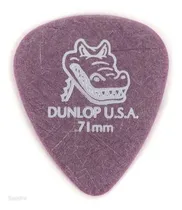 Comprar 36 Plumillas Dunlop Gator Grip 0.71 Vio 417b.71 Color Morado