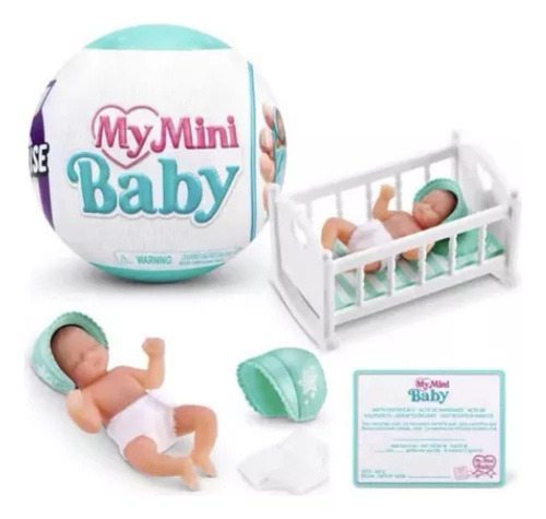 My Mini Baby Zuru 5 Surprise Bebe Silicona Blanda Misteriosa