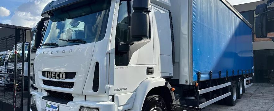 Iveco Tector 240e30 Ano 2019 6x2 Único Dono Financia Até100%