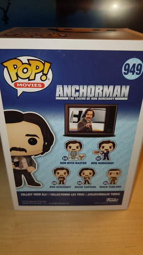 Funko Pop Brian Fantana Scented 949 Anchorman Sdcc (Usado)