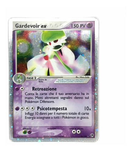 Gardevoir Ex 96/100 - Carta Original Pokémon Sandstorm 2004