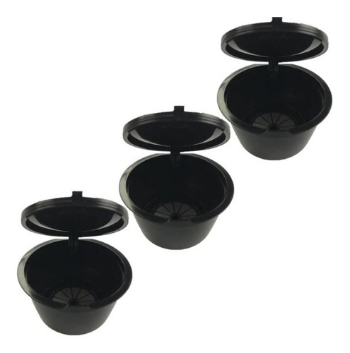 Kit 6 Cápsula Dolce Gusto Reutilizável Recarregavel Refil