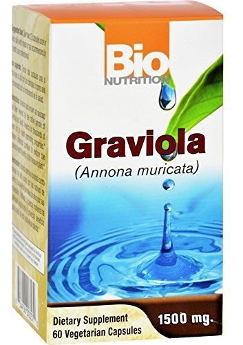 Bio Nutrition Inc Graviola - 60 Cápsulas Vegetarianas