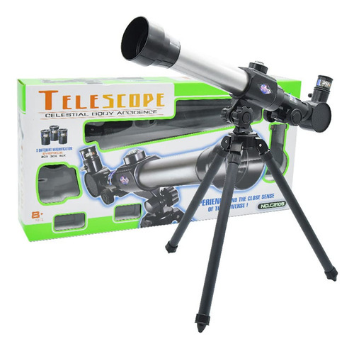 Telescopio Refractor Hd 60 Mm Para Principiantes Con Trípode