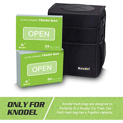 Knodel Bolsas De Basura Cordón, Papelera De Coche Knod...