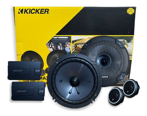 Set De Medios Kicker 6.5  Css65 300w 100w Rms 