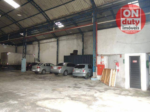 Imagem 23 de 27 de Galpão Para Alugar, 1000 M² Por R$ 18.000,00/mês - Vila Matias - Santos/sp - Ga0022