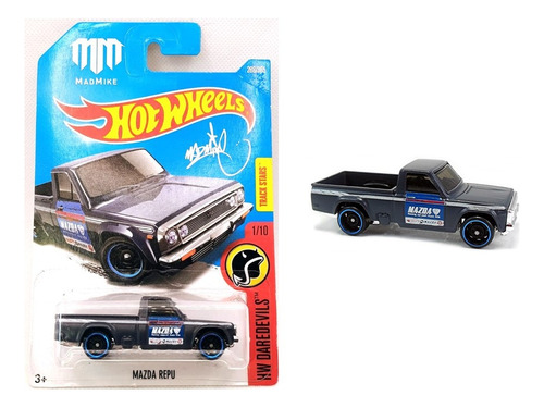 Pickup Mazda Repu Hot Wheels Edición Mad Mike, Versión Rara!