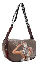 Comprar Bolsa Shoulder Nicole Lee Pedreria Estampado Blind Date Fw24 Acabado de los herrajes Níquel Color Blind Dates Correa de hombro Blind Dates Diseño de la tela Piel Vegana