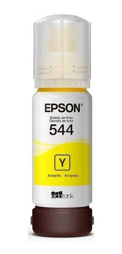 Imagen 1 de 2 de Botella De Tinta Epson T544 Amarillo
