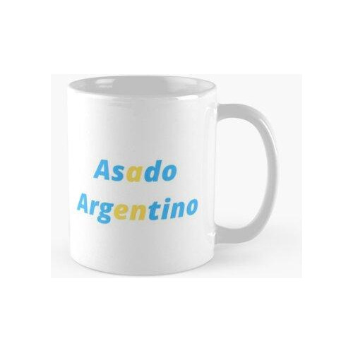 Taza Asado Argentino, Cosas Típicas De Argentina Calidad Pre