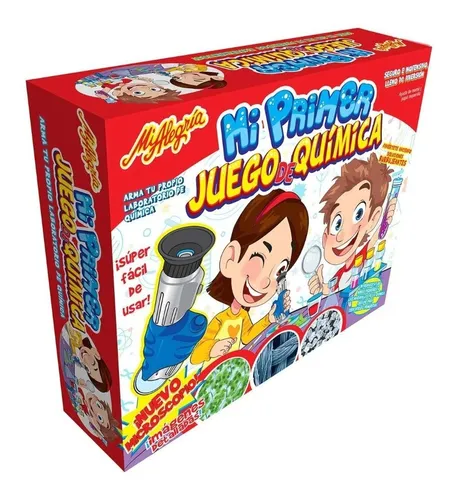 Set Juego De Qu mica Con Microscopio Laboratorio Mi Alegr a