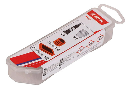 Kit Reparación Ligero Zéfal KITZEF0013 Mtb Parches para Llanta de Bicicleta