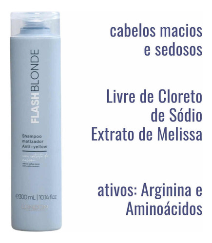Shampoo Flash Blonde London 300ml