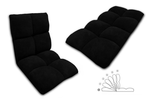 Sillon Sofa De Piso Estilo Japones 6 Posiciones Yoga